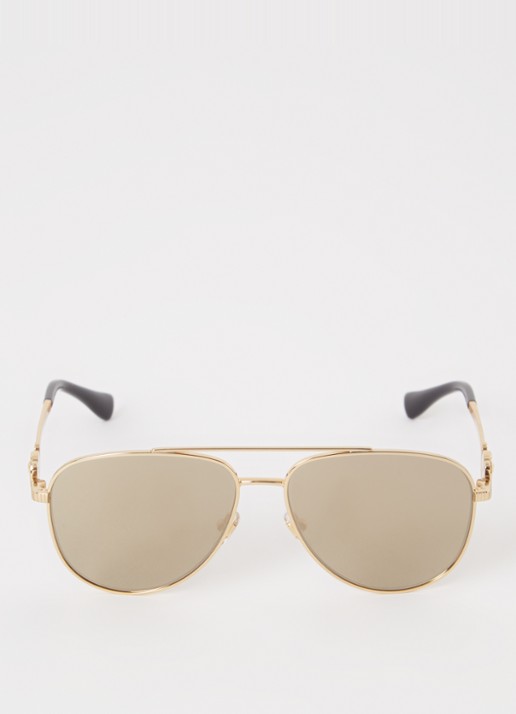 Versace Piloten zonnebril VK2002 - detail 2 goud