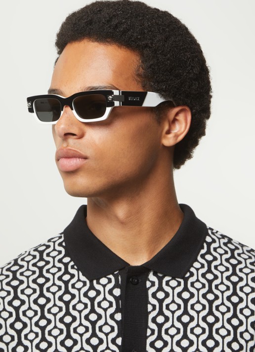 Versace Retro zonnebril VE4465 - voorkant 2 wit