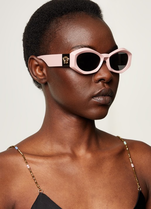 Versace Retro zonnebril VE4466U - voorkant 2 roze