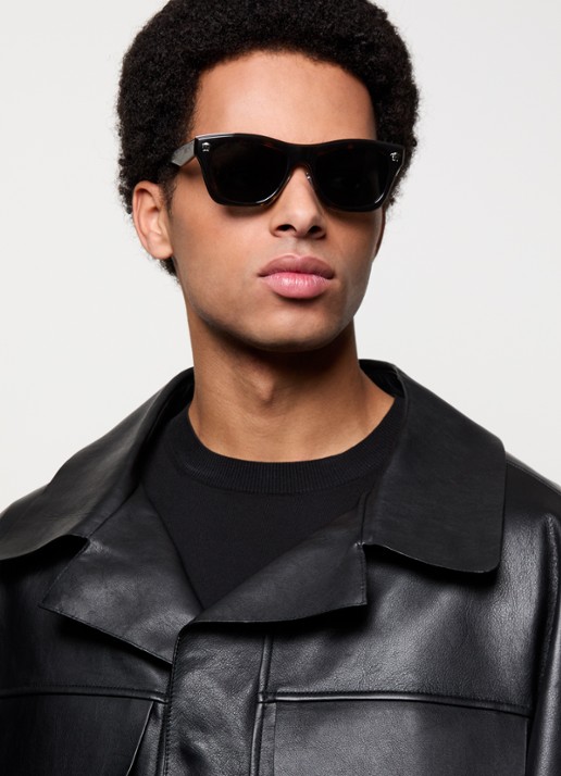 Versace Wayfarer zonnebril VE2272 - voorkant 2 donkerbruin