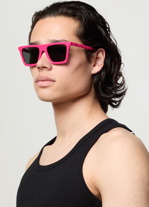 Versace Wayfarer zonnebril VE4468U - voorkant 2 fuchsia