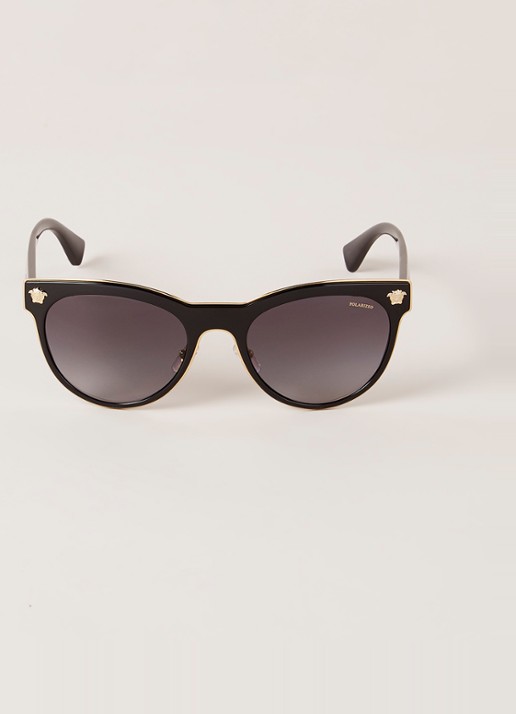 Versace Zonnebril gepolariseerd VE2198 - detail zwart
