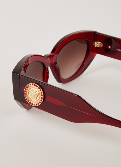Versace Zonnebril VE4376B - detail 5 donkerrood