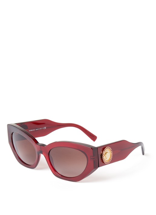 Versace Zonnebril VE4376B - voorkant donkerrood