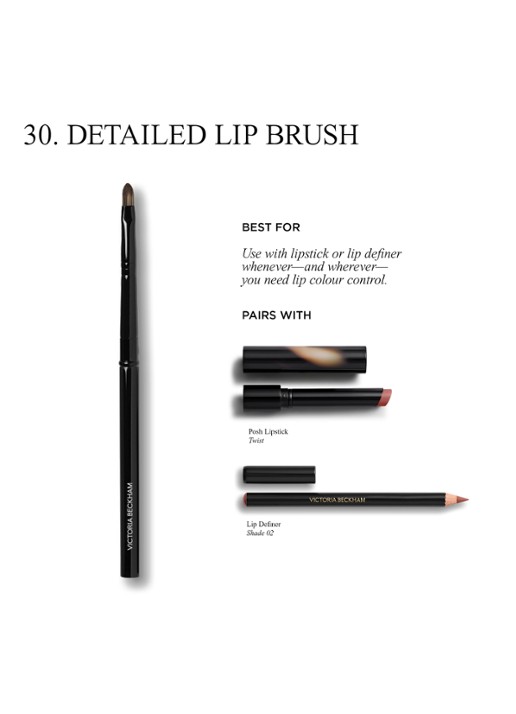 Victoria Beckham 30 Detailed Lip - lip penseel - detail 2 undefined
