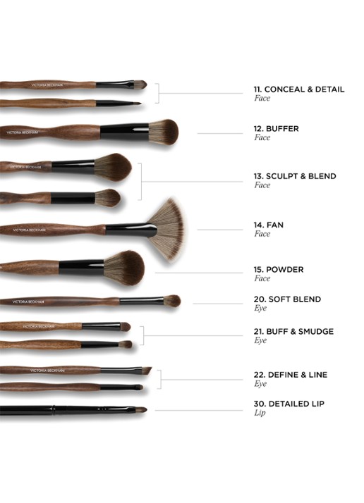 Victoria Beckham Brush Collection - detail 2 20 soft blend