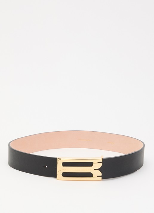 Victoria Beckham Dorian Frame riem van leer