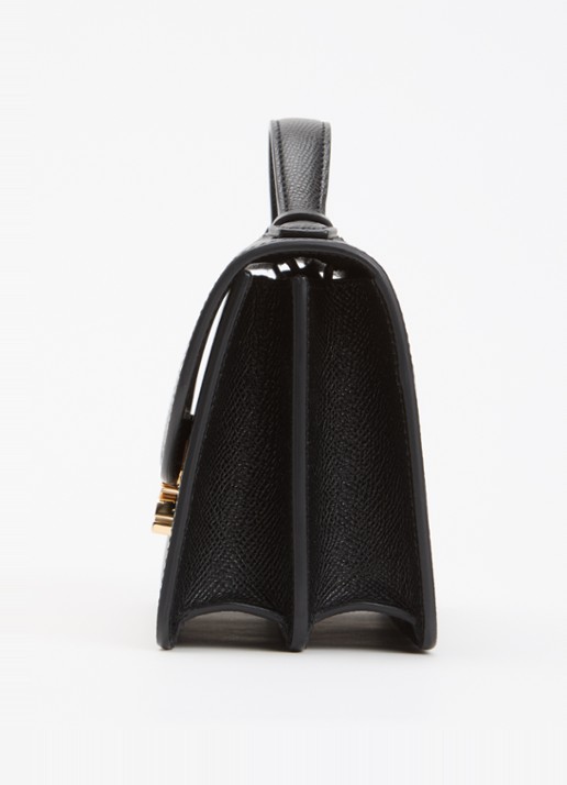 Victoria Beckham Dorian Small handtas van kalfsleer met afneembare schouderriem - detail 3 zwart