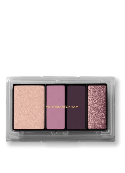 Victoria Beckham Eye Wardrobe Eyeshadow Quad Refill - oogschaduwpalette navulling - voorkant 2 orchid refill