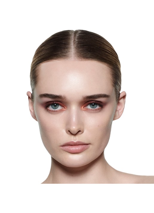 Victoria Beckham Eye Wardrobe - oogschaduwpalette navulling - detail 6 bordeaux refill