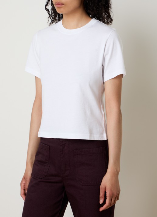 Victoria Beckham Jamie T-shirt met ronde hals