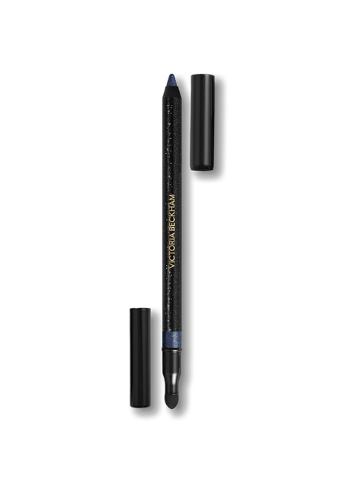 Victoria Beckham Satin Kajal Liner - waterproof eyeliner - voorkant 3 navy noir pavé
