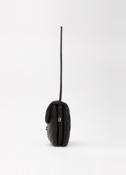 Victoria Beckham Soft Dorian schoudertas van kalfsleer - detail 5 zwart