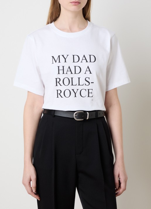 Victoria Beckham T-shirt met print