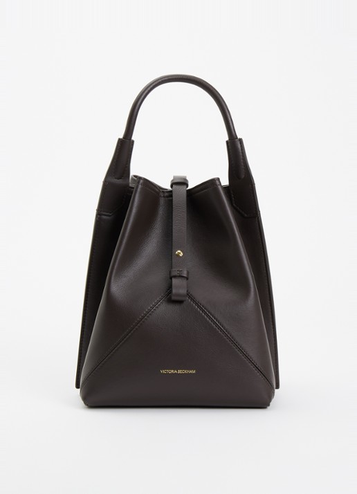 Victoria Beckham Victoria handtas van kalfsleer met afneembare schouderriem