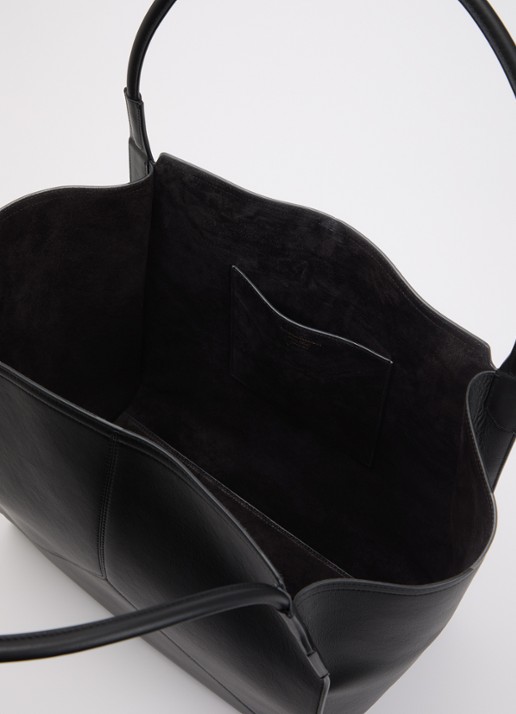 Victoria Beckham Victoria shopper van kalfsleer - detail zwart