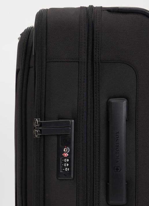 Victorinox Werks Traveler 7.0 Frequent Flyer Carry-On vergrootbare spinner 55 cm - detail 2 zwart