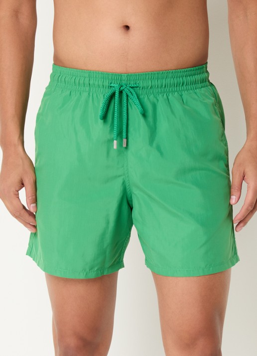 Vilebrequin Moorea zwemshorts met print en steekzakken - detail 2 groen