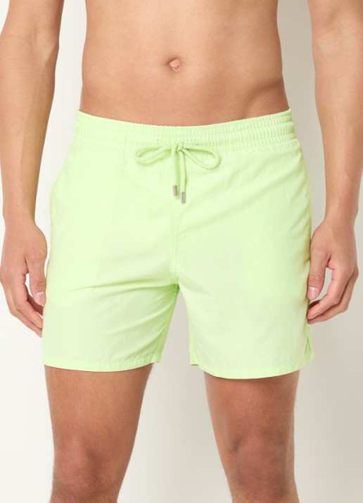 Vilebrequin Moorea zwemshorts met steekzakken - detail 2 lindegroen