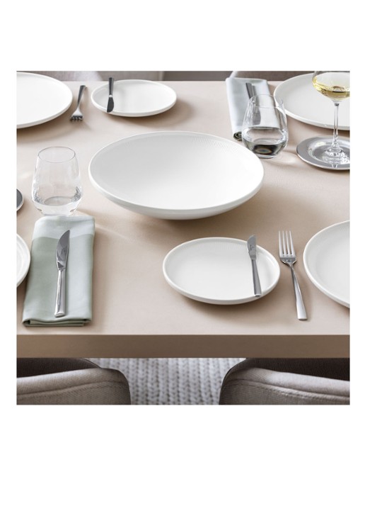 Villeroy & Boch Afina schaal 29 cm - detail 3 gebroken wit