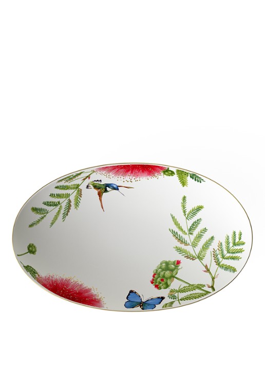 Villeroy & Boch Amazonia saladeschaal 30 cm - voorkant 4 steenrood