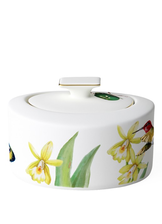 Villeroy & Boch Amazonia suikerpot 0,33 liter - voorkant 3 geel