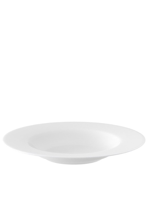 Villeroy & Boch Anmut diep bord 24 cm - voorkant 2 gebroken wit