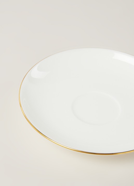 Villeroy & Boch Anmut Gold schotel 12 cm - detail 3 gebroken wit