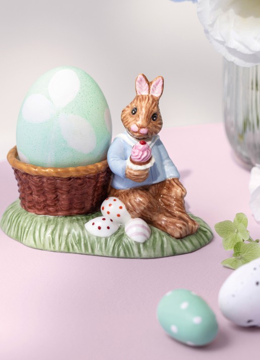 Villeroy & Boch Annual Easter Edition 2026 eierdop 9,8 cm - voorkant 2 bruin