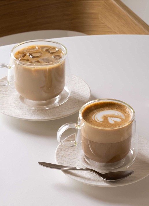Villeroy & Boch Artesano dubbelwandig cappuccinoglas 25 cl set van 2 - detail 2 transparant