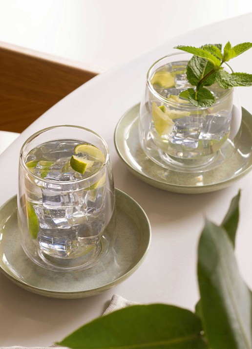 Villeroy & Boch Artesano dubbelwandig cappuccinoglas 25 cl set van 2 - achterkant transparant
