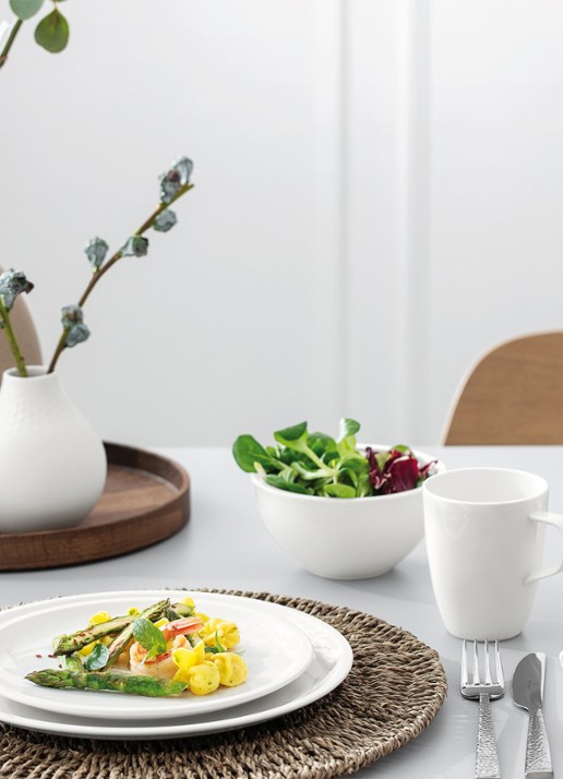 Villeroy & Boch Artesano mok 38 cl - voorkant 3 gebroken wit