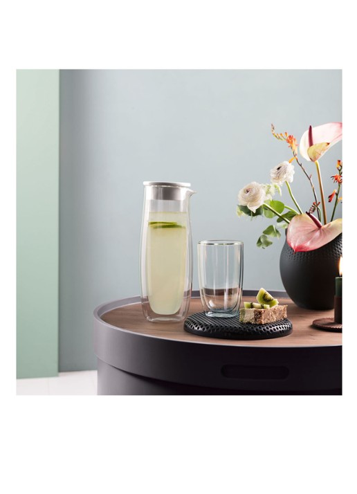 Villeroy & Boch Artesano waterkaraf 1 liter - detail transparant