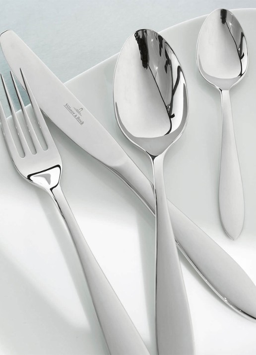 Villeroy & Boch Arthur bestekset 30-delig - achterkant 4 roestvrijstaal