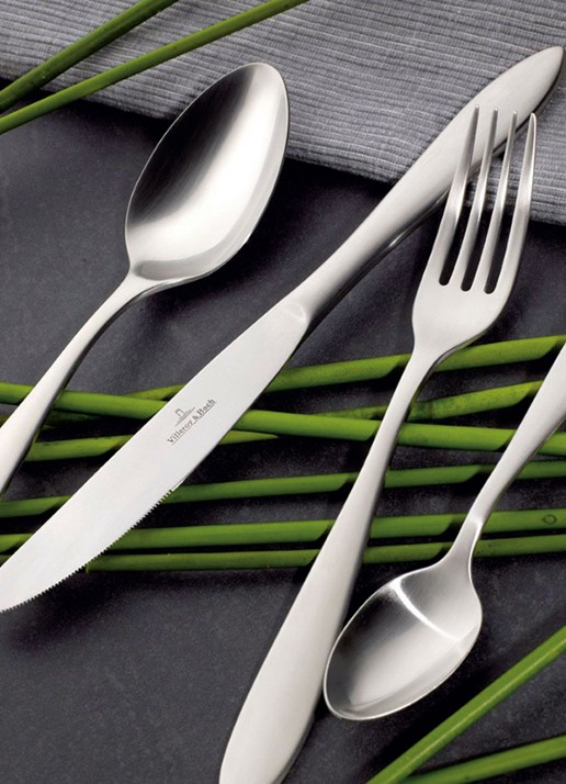 Villeroy & Boch Arthur bestekset 30-delig  - voorkant 5 zilver