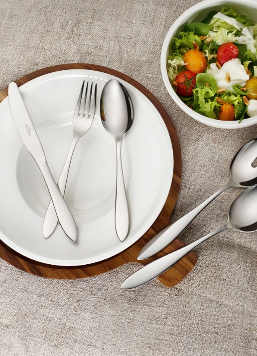 Villeroy & Boch Arthur bestekset 68-delig - voorkant 3 zilver