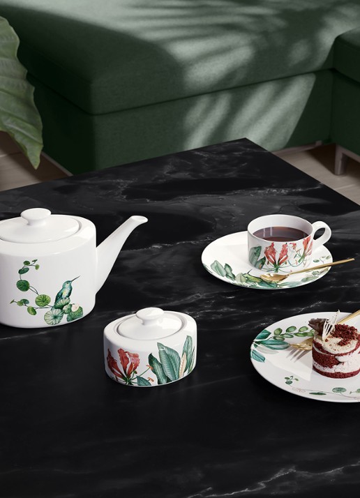 Villeroy & Boch Avarua koffie- en theepot 0,8 liter - detail 4 gebroken wit