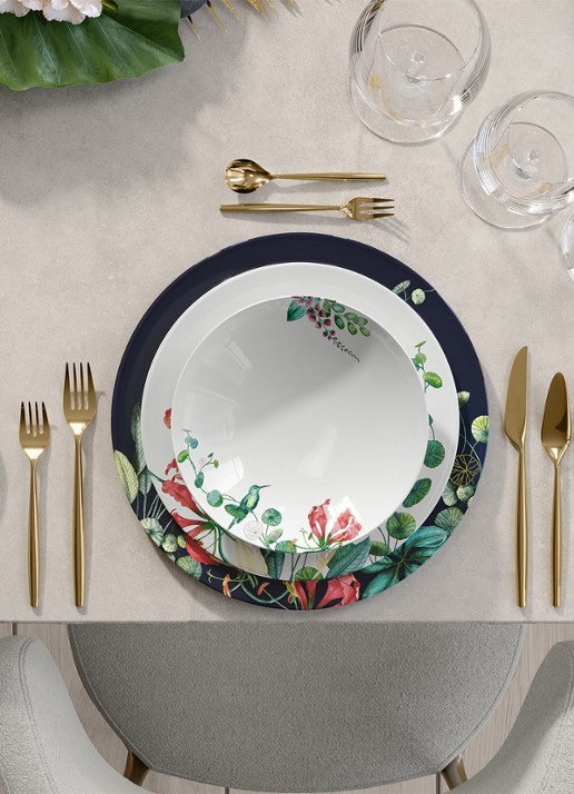 Villeroy & Boch Avarua saladeschaal 23 cm - detail 4 gebroken wit