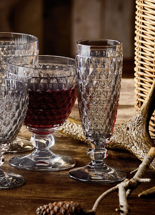 Villeroy & Boch Boston champagneglas 15 cl - voorkant 3 grijs