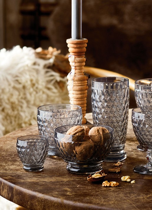 Villeroy & Boch Boston longdrinkglas 40 cl - voorkant 3 grijs