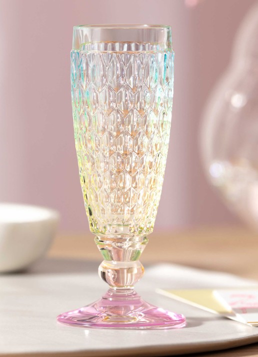 Villeroy & Boch Boston Pearl champagneglas 12 cl - voorkant 3 transparant