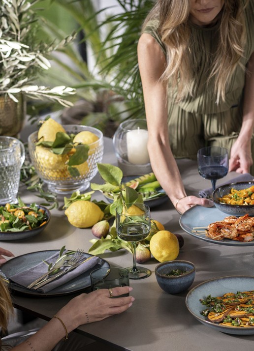 Villeroy & Boch Boston saladeschaal 21 cm - achterkant 4 transparant