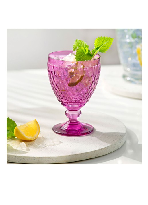 Villeroy & Boch Boston waterglas 25 cl - voorkant 2 paars