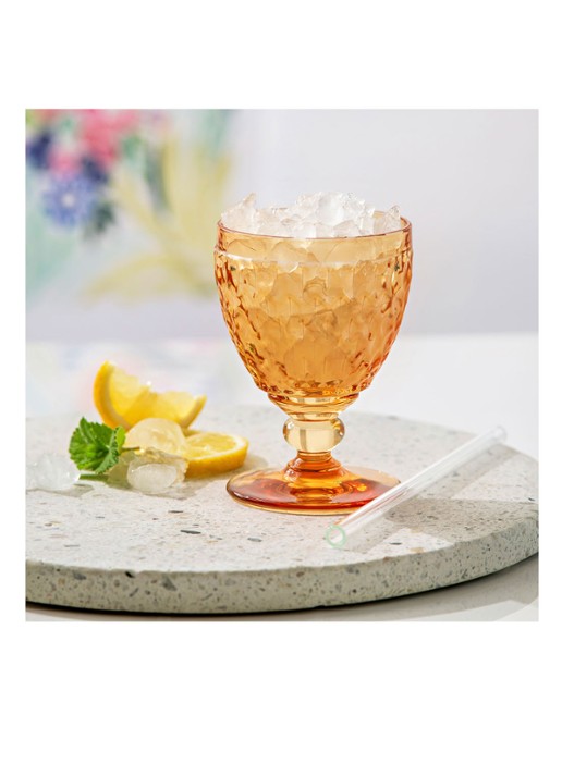 Villeroy & Boch Boston witte wijnglas 12,5 cl - voorkant 2 orange