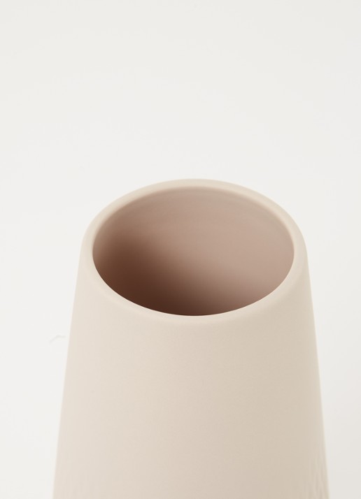Villeroy & Boch Carre vaas 26 cm - detail 3 beige