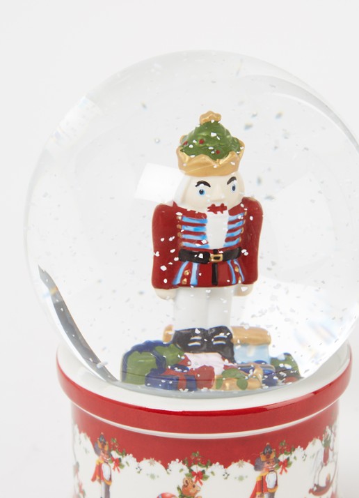 Villeroy & Boch Christmas Toys sneeuwbol 17 cm - detail 4 steenrood
