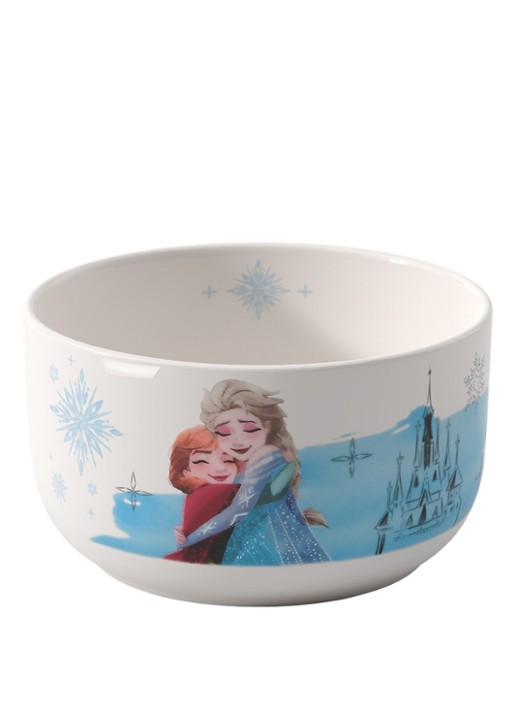Villeroy & Boch Disney Frozen kom 12,5 cm - voorkant 3 wit