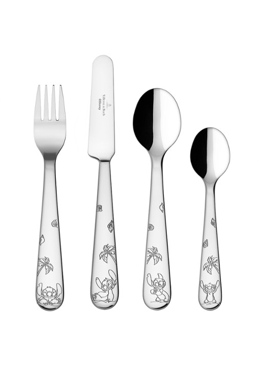 Villeroy & Boch Disney Stitch kinderbestek 4-delig