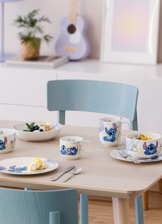 Villeroy & Boch Disney Stitch kom 12,5 cm - achterkant blauw