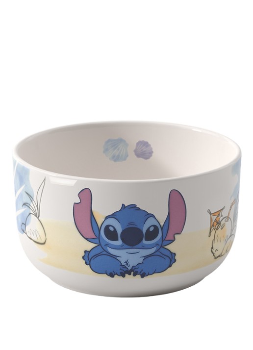 Villeroy & Boch Disney Stitch kom 12,5 cm - voorkant 3 blauw